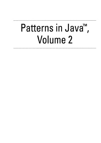 Patterns in Java, Volume 2
