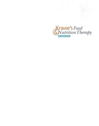 Krause's Food & Nutrition Therapy