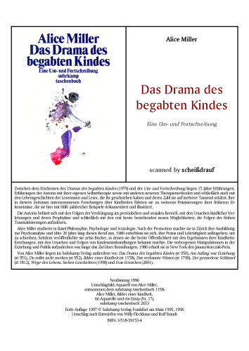 Das Drama des begabten Kindes. Eine Um- und Fortschreibung