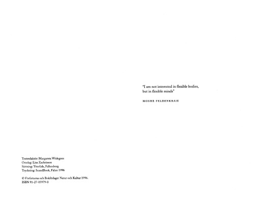 Feldenkraismetoden : att lära sig lära igen (1)