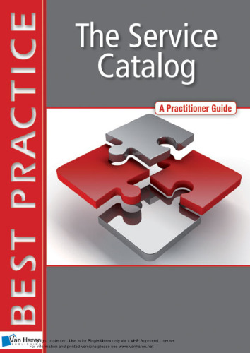 The Service Catalog (Best Practice)