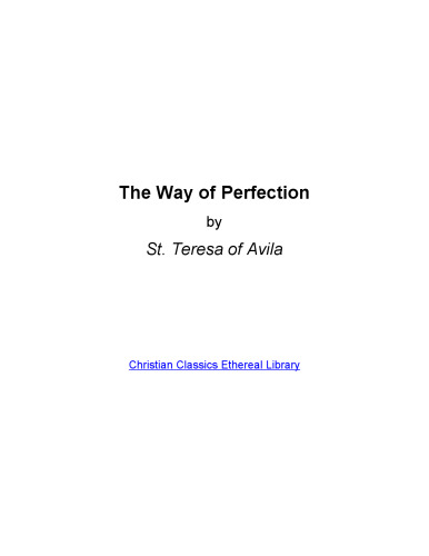 The Way of Perfection