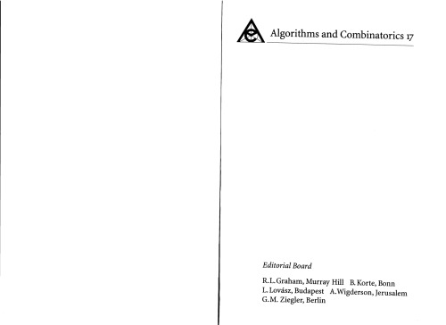 Modern Cryptography, Probabilistic Proofs and Pseudorandomness (Algorithms and Combinatorics)