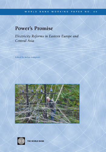 Power's Promise: Electricity Reforms in Eastern Europe and Central Asia
