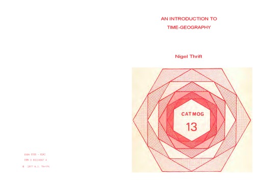 AN INTRODUCTION TO TIME GEOGRAPHY