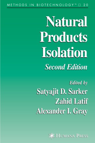 Natural Products Isolation (Methods in Biotechnology)