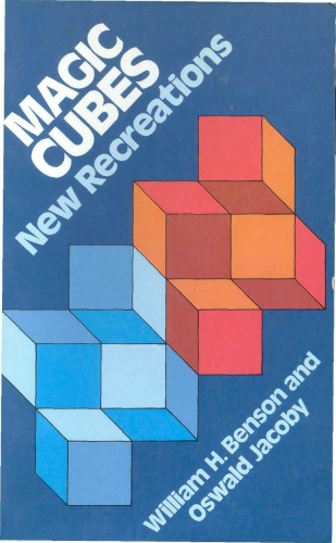 Magic Cubes: New Recreations