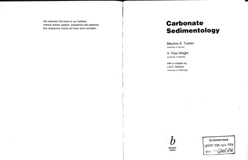 Carbonate Sedimentology