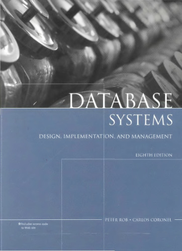Database Systems: Design, Implementation, and Management