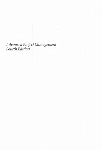 Advanced Project Management: A Structured Approach
