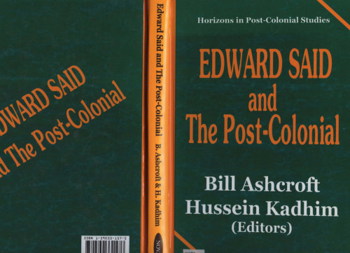 Edward Said and the Post-Colonial