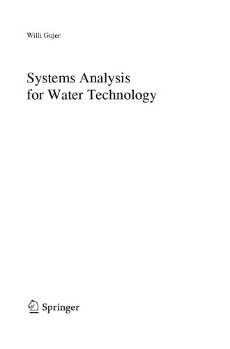 Systems Analysis for Water Technology