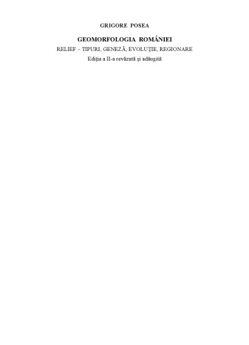 Geomorfologia României