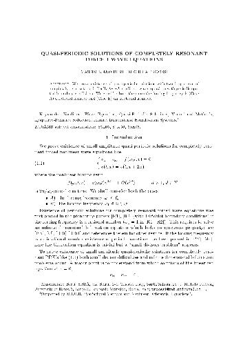 Quasi-periodic solutions of completely resonant forced wave equations