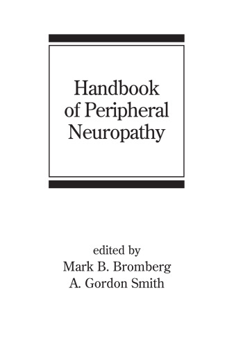 Handbook of Peripheral Neuropathy