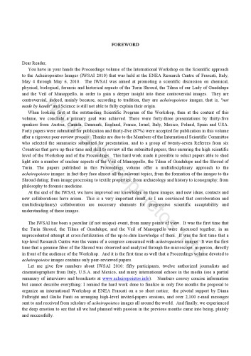 Proceedings of the International Workshop on the Scientific Approach to the Acheiropoietos Images