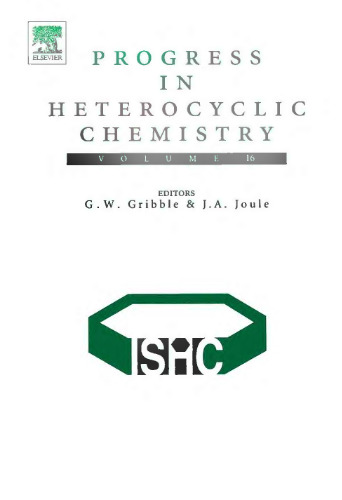 A critical review of the 2003 literature preceded by two chapters on current heterocyclic topics
