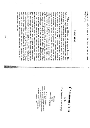 Ambigua commentaires par Dumitru Staniloae (Maximus the Confessor)