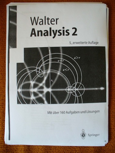 Analysis 2 (Springer-Lehrbuch)