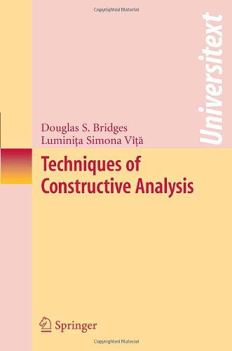 Techniques of Constructive Analysis