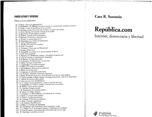 Republica.com: Internet, Democracia Y Libertad