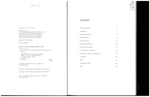 Farewell to an Idea: Episodes from a History of Modernism