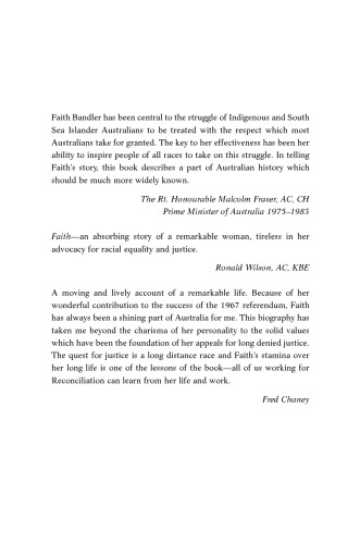 Faith: Faith Bandler, Gentle Activist