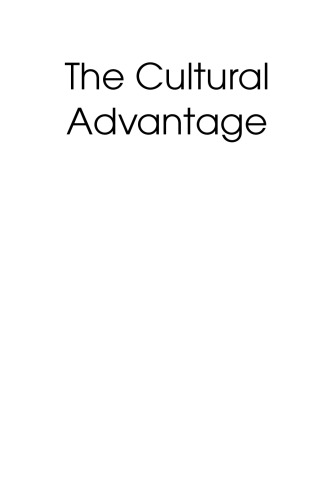 Cultural Advantage: A New Model for Succeeding With Global Teams