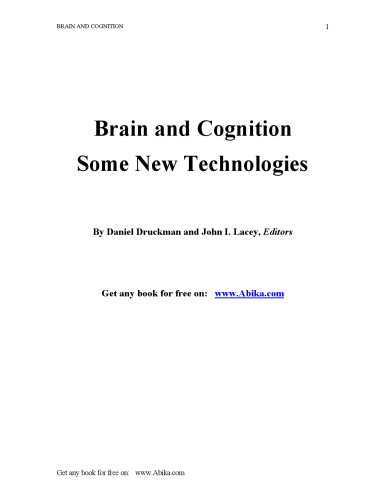 Brain and Cognition