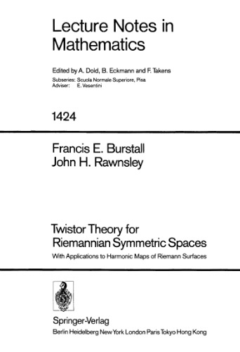 Twistor Theory for Riemannian Symmetric Spaces