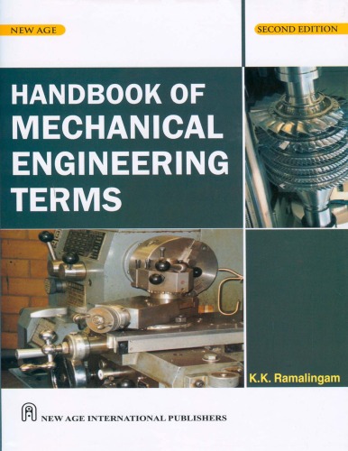 Handbook of Mechanical Engineering Terms