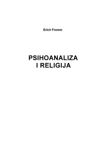 Psihoanaliza i religija