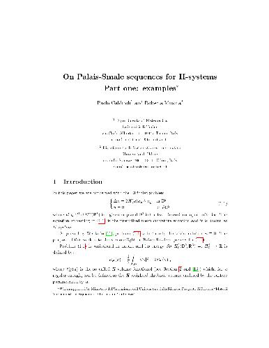 On Palais-Smale sequences for H-systems. examples