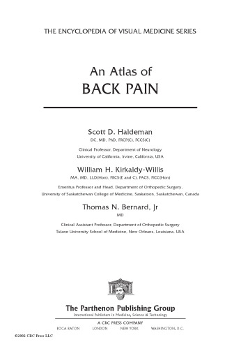 An Atlas of Back Pain
