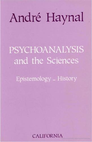 Psychoanalysis and the Sciences