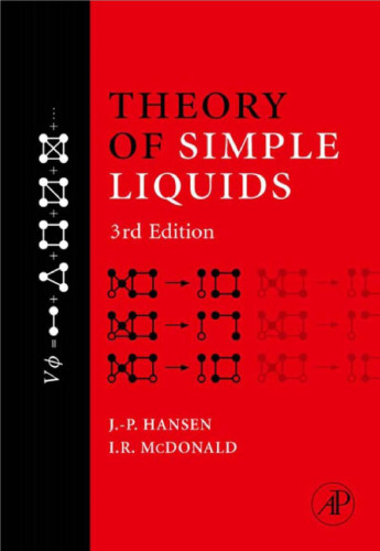 Theory of Simple Liquids, Third Edition