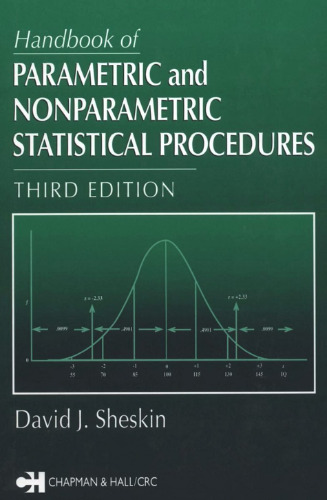 Handbook of Parametric and Nonparametric Statistical Procedures, Third Edition