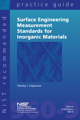 Surface Engineering Measurement Standards for Inorganic Materials