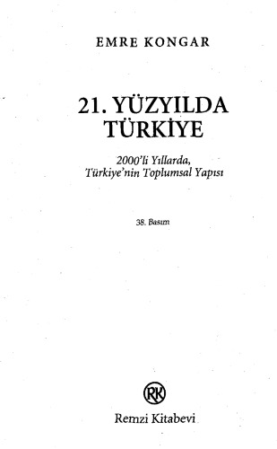 21. Yüzyılda Türkiye