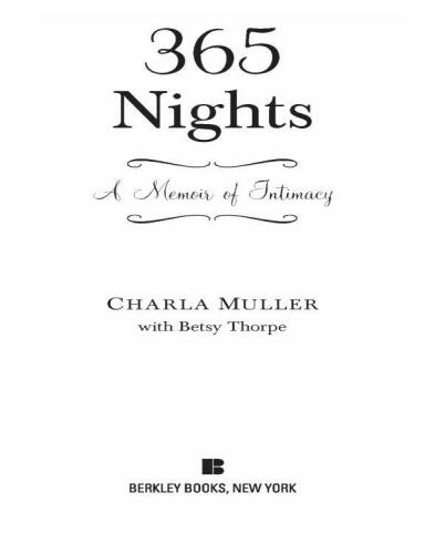 365 Nights: A Memoir of Intimacy