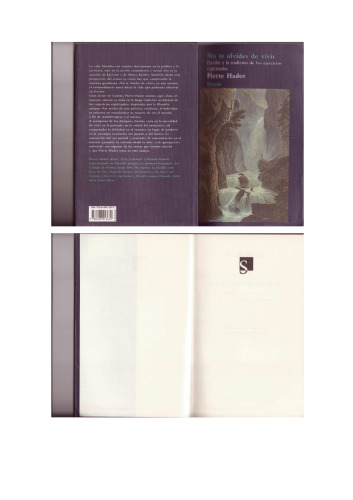 No te olvides de vivir : Goethe Y La Tradicion De Los Ejercicios Espirituales