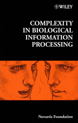Complexity in Biological Information Processing