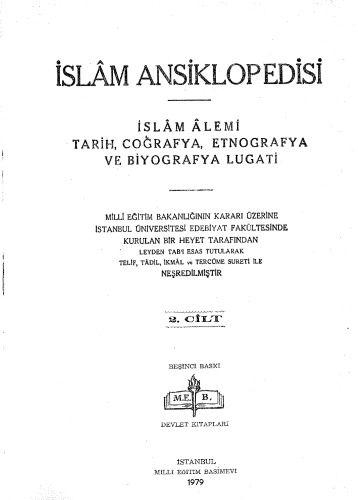 İslam Ansiklopedisi Cilt 2