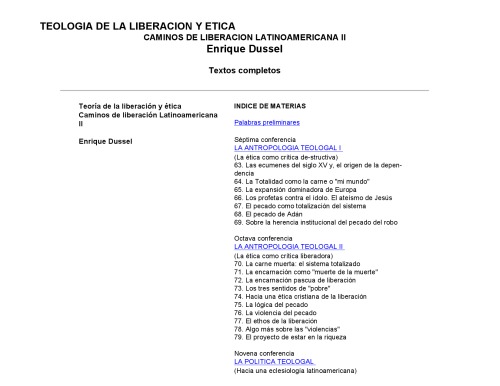 Caminos de liberacion latinoamericana II - Teologia de la liberacion y etica