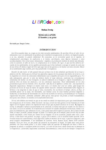 Magallanes. El hombre y su gesta