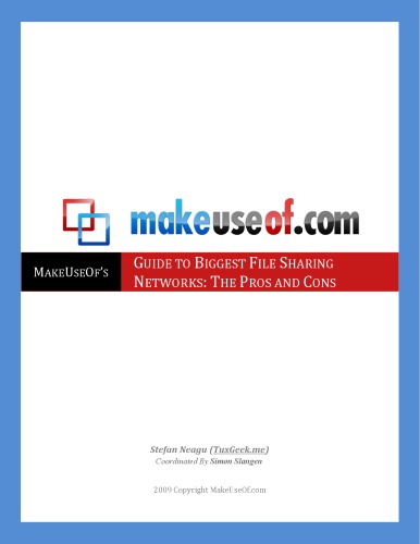 Guide to File Sharing Networks