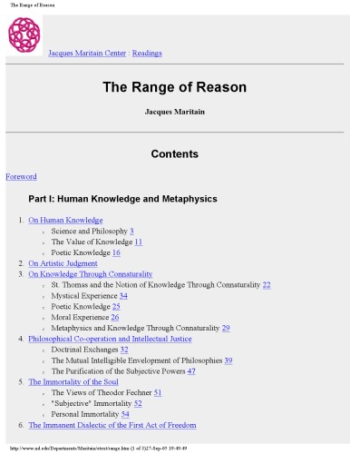 The range of reason