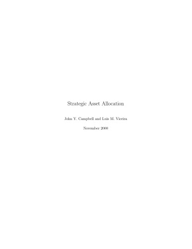 Strategic Asset Allocation