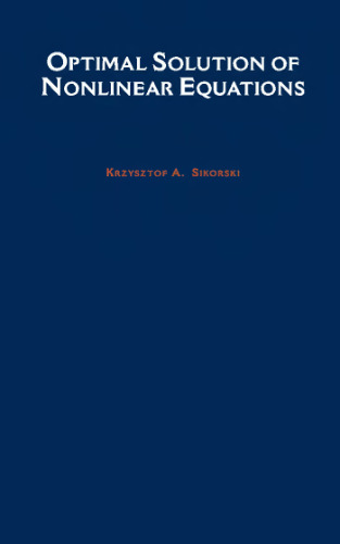 Optimal solution of nonlinear equations
