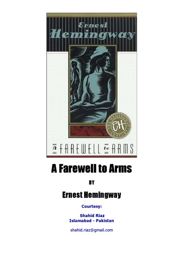 A Farewell To Arms